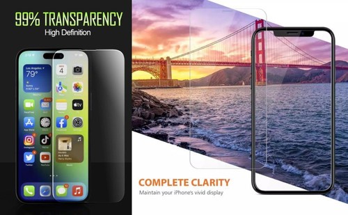 2er Pack Auto-Alignment Displayglas Schutzfolie für iPhone 13 Pro Max 14 Plus - Bild 18 von 26