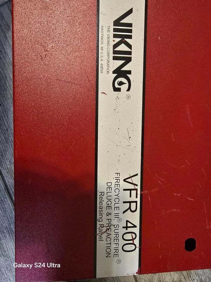 Panel de control de liberación Viking VFR 400 Foto 2 de 4