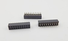 100x 2mm 2.0mm 2x10 Pin 20 Pin Female Double Row Straight Pin Header Strip Pitch