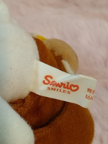 Vintage Hello Kitty Mini Brown Hog w/ Hood 4" Plush Doll Sanrio VG Cond. - Picture 11 of 11