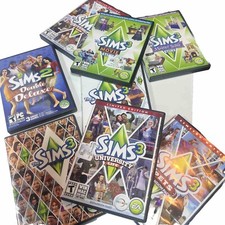 The Sims Lot Of 8 Games  Expansion Packs PC/Mac Movie,Pets,Master Suite Etc  .