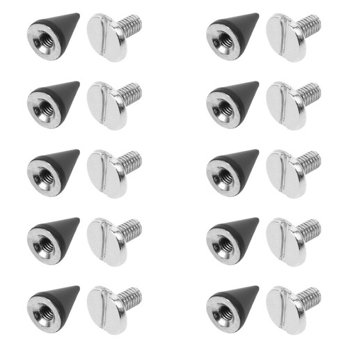 20 Pcs Conical Rivets Handbag Making Repair Supplies Belt Hardware - Picture 8 of 12