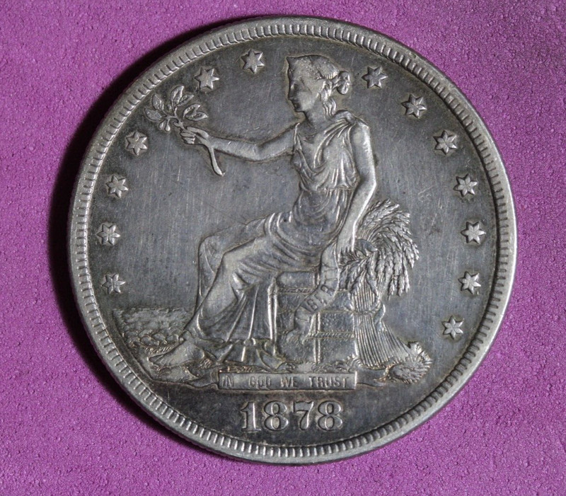 1878-S Trade Silver Dollar #P24059