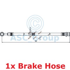 Flexible de frein Rover 200