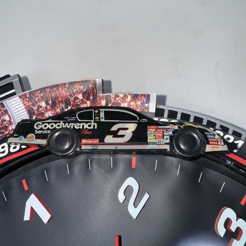 Vintage Dale Earnhardt 3 Wall Clock with Racing Sounds - Picture 18 of 18