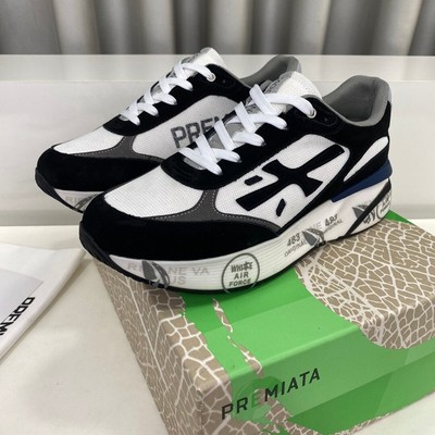 premiata Color matching breathable casual shoes running shoes
