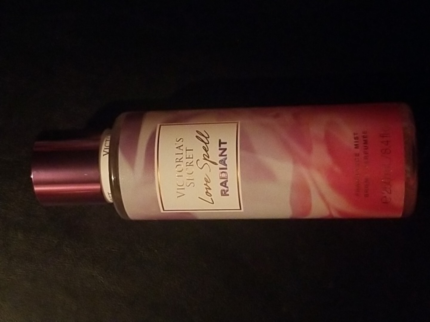 Victoria's Secret LOVE SPELL RADIANT Fragrance Mist For Women 8.4 oz