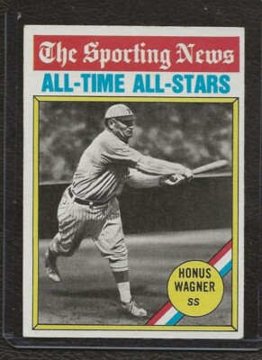 1976 Topps #344 All-Time Star Honus Wagner, HOF, EX-MT!