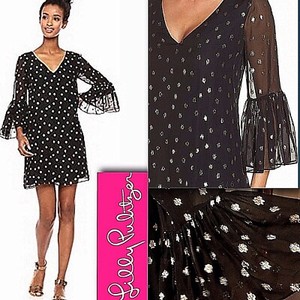 lilly pulitzer caroline silk tunic dress