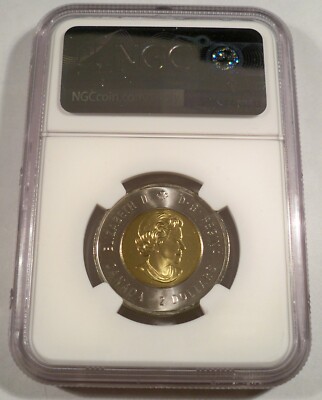 NGC MS65 2022 $2 カナダ ポーラーベア ブラック リング 020 NGC MS65 2022 $2 カナダ ポーラーベア ブラック リング 020 NGC