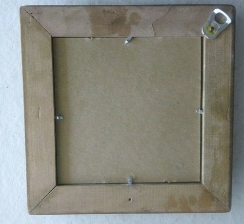 Accent Mirror in Ornate Wood Frame – OD 7 ¼” x 7 ¼”, Mirror 4 ⅝” x 4 ⅝” - 第 4/4 張圖片