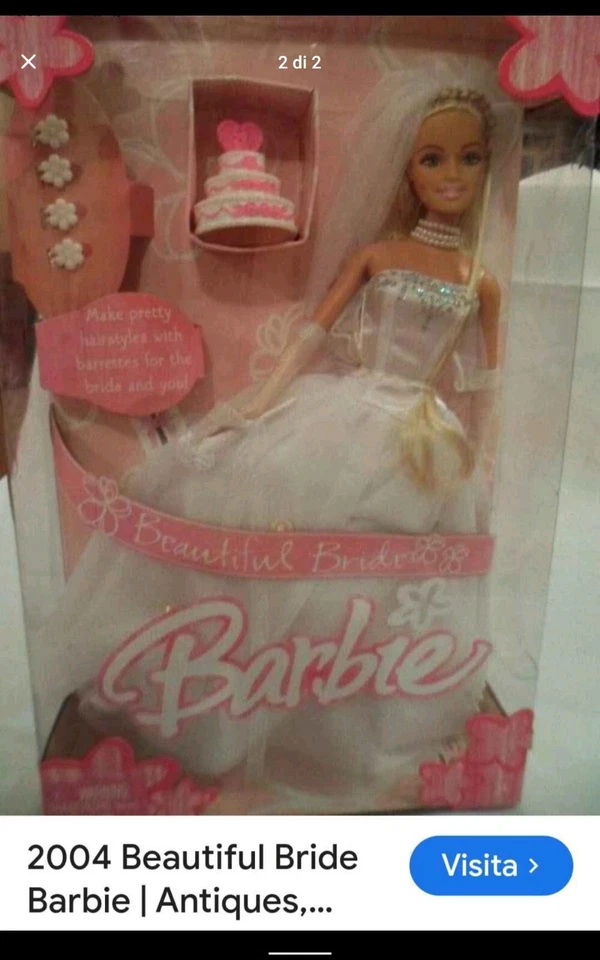 Barbie sposa edizione 2004 - Immagine 2 di 2