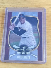 2015 Topps Update Series - First Home Run Silver #FHR-16 Willie Mays SF Giants 
