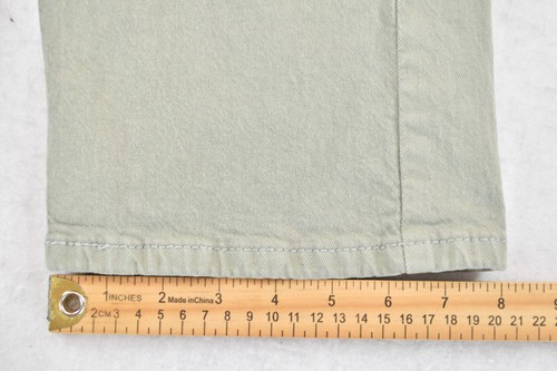 Levis Jeans 502 Sage Green Regular Straight Fit Stretch Denim Mens Size 35x34 - Picture 20 of 22