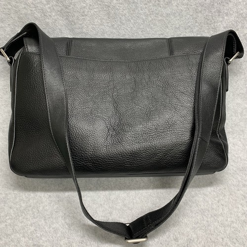 XMI Genuine Leather Luxury Messenger Bag Courier Briefcase Office School College - Picture 6 of 20