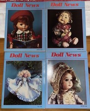 Vintage Collectible DOLL NEWS Magazine Lot Spring Summer Fall/ Winter 1990