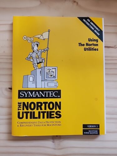 Vintage Apple Symantec Norton Utilities V 3 (Mac, 1995) Original Read Me Instruc - Picture 2 of 7