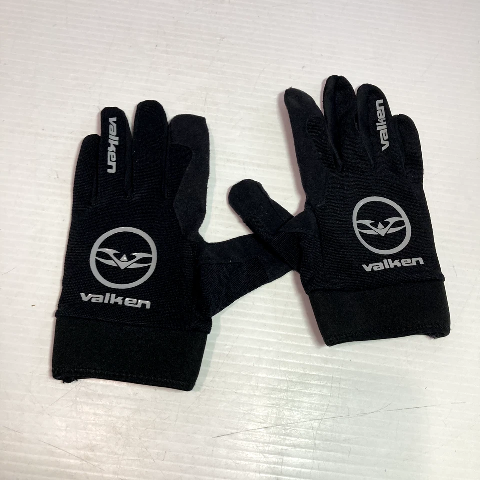 Guantes completos de paintball Valken negros talla pequeña Foto 2 de 4