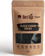 Berrilys, Organic Black Cumin Seeds, 16 Oz, Also Known as Black Seeds, Nigella