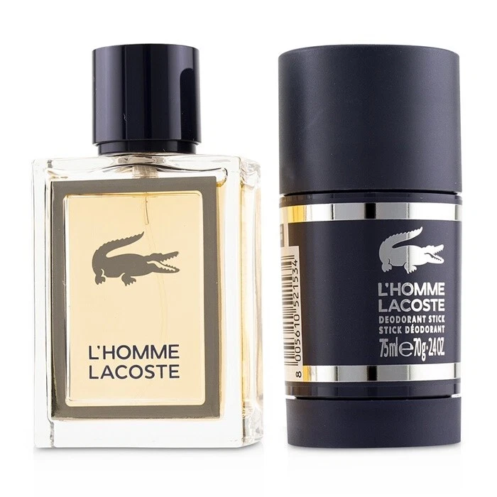 Lacoste L'Homme Coffret: EDT Spray 50ml/1.6oz + Stick 2pcs | eBay