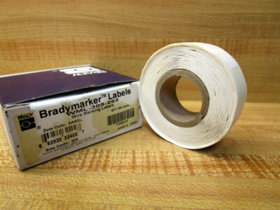 Brady WML-305-292 Wire Marking Labels 32402 (Pack of 250)