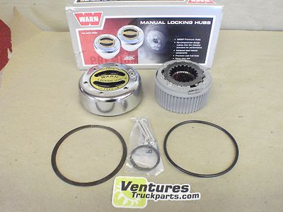 WARN DANA 60 PREMIUM LOCKING HUBS 35 SPLINE ONE SIDE 1/2 SET FORD