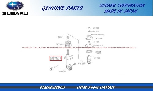 Subaru Genuine Legacy B15 BN9 Strut complete Front LH RH Set 20310AL030 JDM OEM - Picture 2 of 2