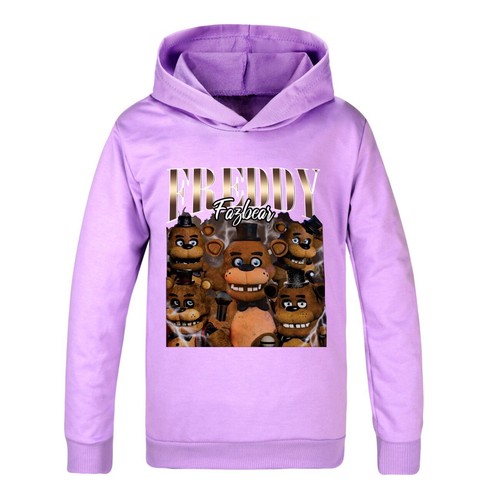 Five Nights at Freddy's Kids Hoodie Hoody T-Shirt Tops School Kids Gift - Picture 19 of 20