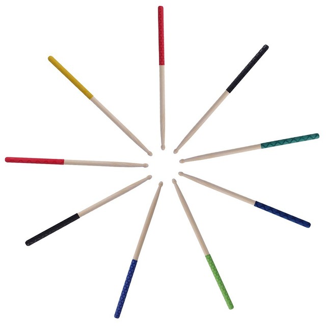 High Quality Drum Stick Drum Stick Sweat Absorbed 1Pair Anti Slip Beginners High Quality Drum Stick Drum Stick Sweat Absorbed 1Pair Anti Slip Beginners