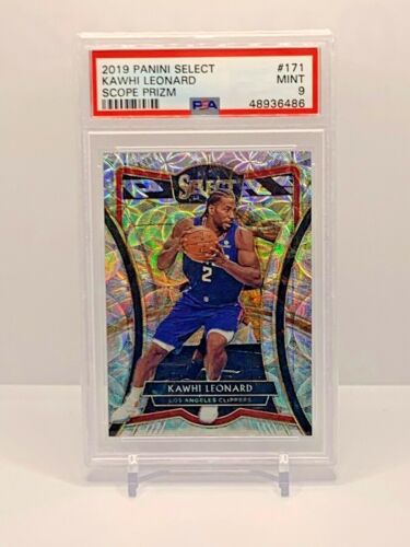 2019 Select Kawhi Leonard Scope Silver Prizm Premier Clippers PSA 9 MINT💎 - Bild 3 von 3