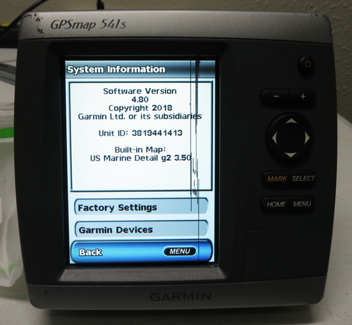 Garmin GPSMAP 541s 5-Inch Waterproof Marine GPS and Chartplotter with Sounder - Picture 3 of 6