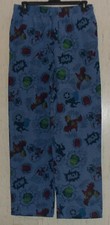 NEW MENS MARVEL RETRO SUPER HEROES PRINT WOVEN PAJAMA / LOUNGE PANTS  SIZE M
