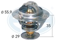 ERA Thermostat KüHlmittel 82°C FüR Toyota Yaris Verso Prius Liftback 350120A