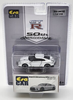 ERA CAR 1:64 LIMITED ED. 1,200 NISSAN SKYLINE GT-R 50th ANNIVERSARY REAL RIDERS!