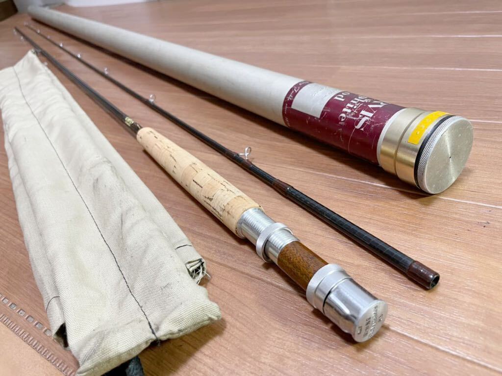 Old ORVIS Graphite RIVERMASTER 9.1/2' 3.5/8oz #8 with case Old ORVIS Graphite RIVERMASTER 9.1/2' 3.5/8oz #8 with case