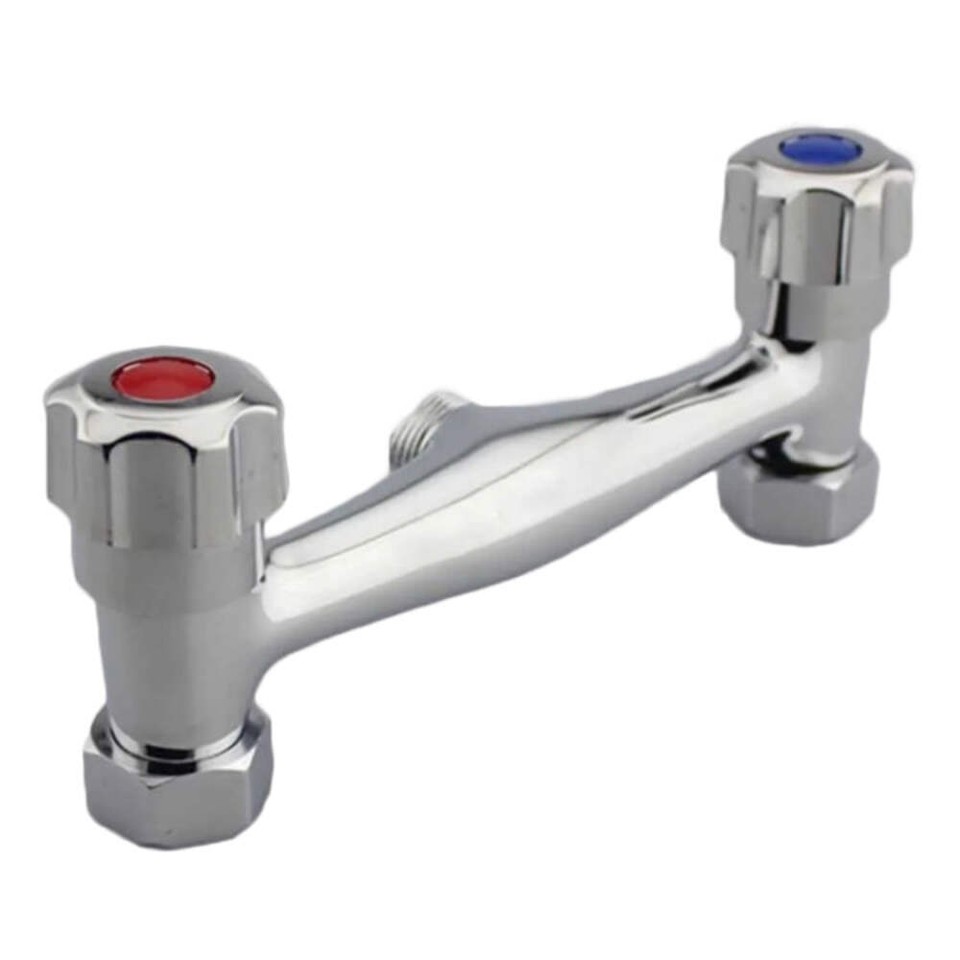 Inwall Dual Control Hot And Cold Water Faucet Bathroom Mixer Valve