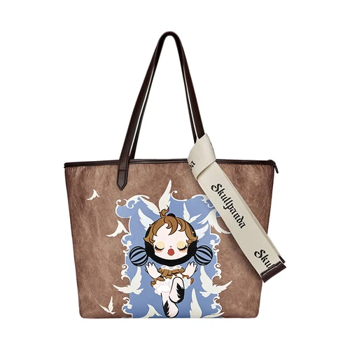 Autentica borsa di carta POPMART SKULLPANDA DuPont regali alla moda - Foto 12 di 12