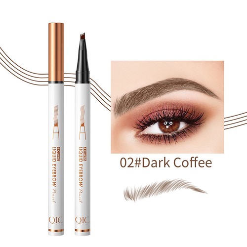 Eyebrow Microblading Pen 3D Tattoo Liquid Ink Pen 4 Fork Eye Brow Pencil - Picture 22 of 24