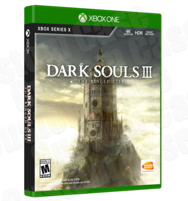 Dark Souls 3 III: The Ringed City (CUSTOM REPLACEMENT CASES) Read Desc.