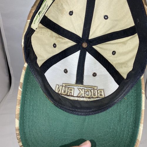 Buck Run Golf Course Hat / Cap Strapback Camo Cali Fame Adjustable - Picture 9 of 10