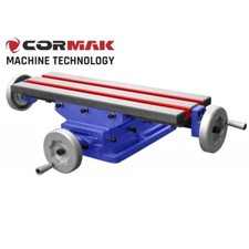 CORMAK Kreuztisch 475x154 mm Frästisch Koordinatentisch Bohrtisch Planfräse 