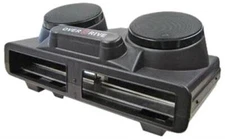 Workman PSS1 CB Radio Plastic Slip Seater Box with Speakers - Holds 2 Radios