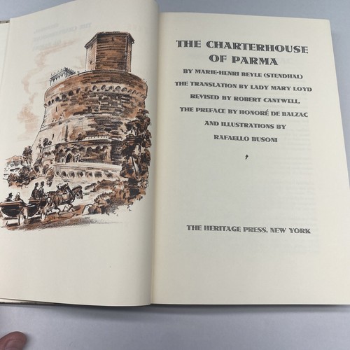The Charterhouse of Parma By Marie-Henri Beyle (Stendhal) Heritage Press Ed - Picture 4 of 12