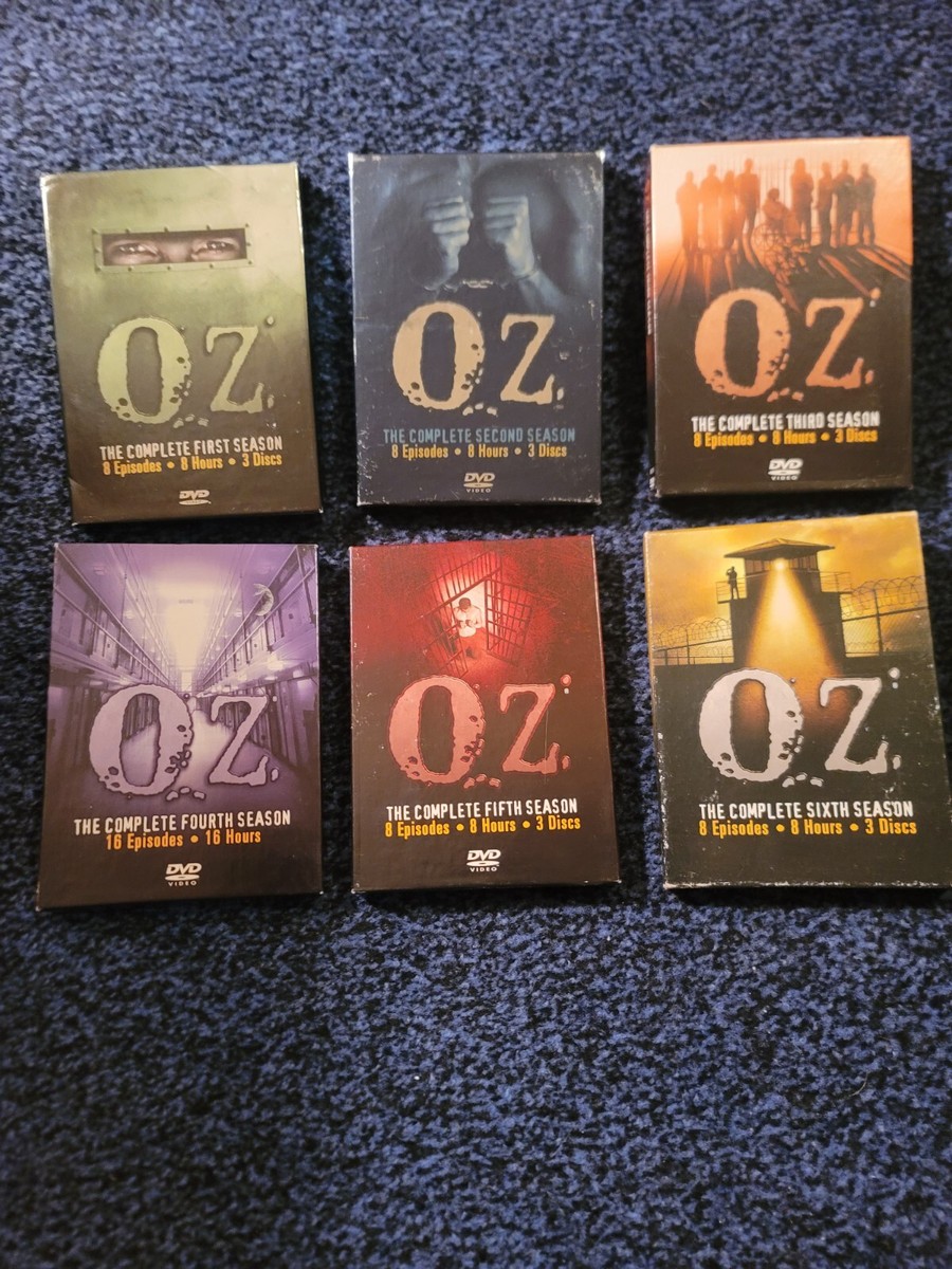 OZ (1997-2003) The Complete TV Series Region 1 DVD 6 Seasons