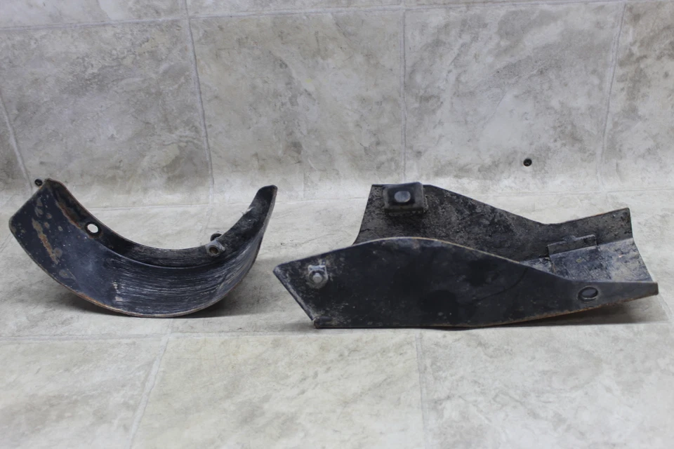 01-03 Polaris Scrambler 50 90 freio traseiro tambor drive corrente protetor tampa protetor - Imagem 3 de 4