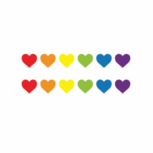 Set of Heart Temporary Tattoo Waterproof forever love valentine's day Valentine - Picture 12 of 16