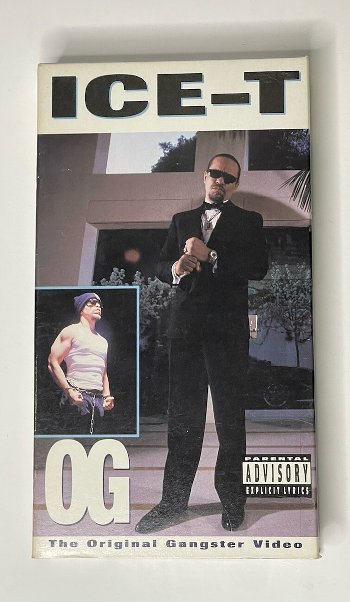 1991 Ice-T OG The Original Gangster Video VHS Warner Reprise