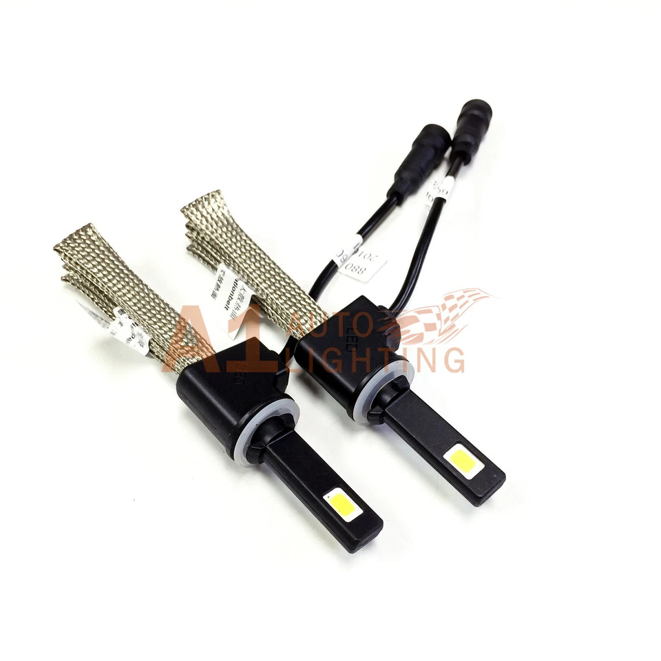 NEW Fanless Canbus 880 881 893 33W LED Headlight Kit Xenon 6000K White Bulbs - Image 4 of 4