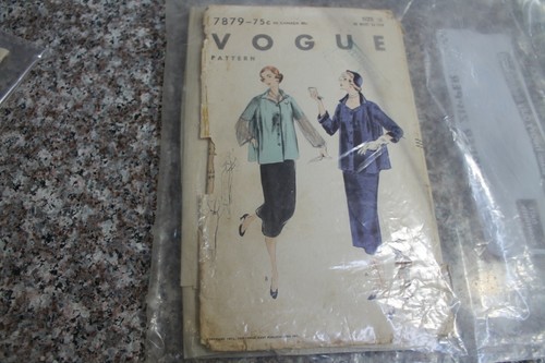 A Vintage Vogue 1930,40,50,60s Mujer Costura Patrón Vestido Maternidad Traje Falda - Imagen 6 de 22
