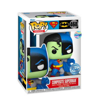 Funko Pop Dc Comics Composite Superman #468 Exclusivo Weplay with protector